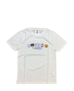 Moschino T-Shirt Mezza Manica Gelato Bianca