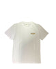 Moschino T-Shirt Mezza Manica Bianca Logo Gold