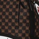 Sprayground Zaino Shark in Paris WTF Bubbly Marrone