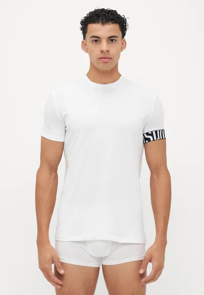 Dsquared2 T-Shirt Bianca Neoclassic Mezza Manica