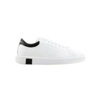 Armani Exchange Venice sneakers in pelle bianca logo nero