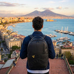 Sprayground Zaino BLACKED OUT EMBOSSED GOLD TOOTH