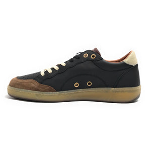 Blauer Murray Pelle Bassa Nera Marrone Uomo