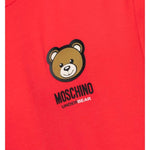 Moschino T-Shirt Mezza Manica Orsetto Rossa 2025