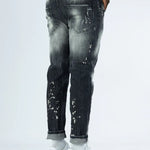 Soldier Jeans Regular Fit New Woll 773N Nero Schizzi