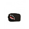 Sprayground Beauty Pochette Dripping Sharks In Paris Toiletry Brick Nero