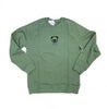 Moschino Felpa Uomo Verde Cotone Orsetto Centrale