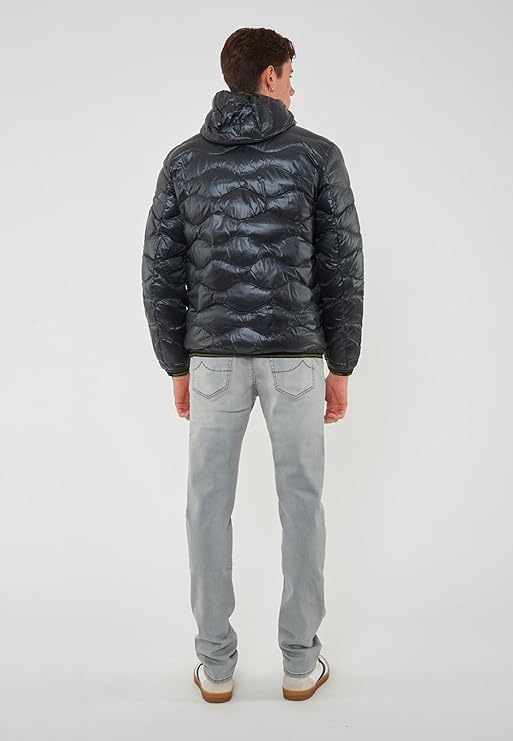 Blauer Piumino Invernale ad Onde Wave Uomo Antracite 2026