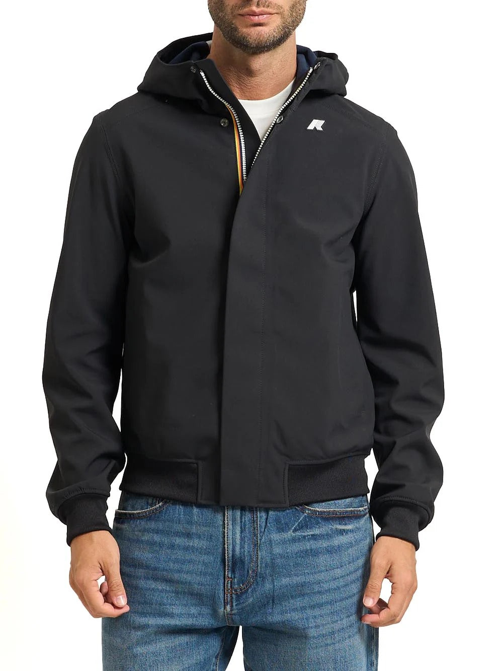 K-way Joachim Bonded Black Pure Invernale