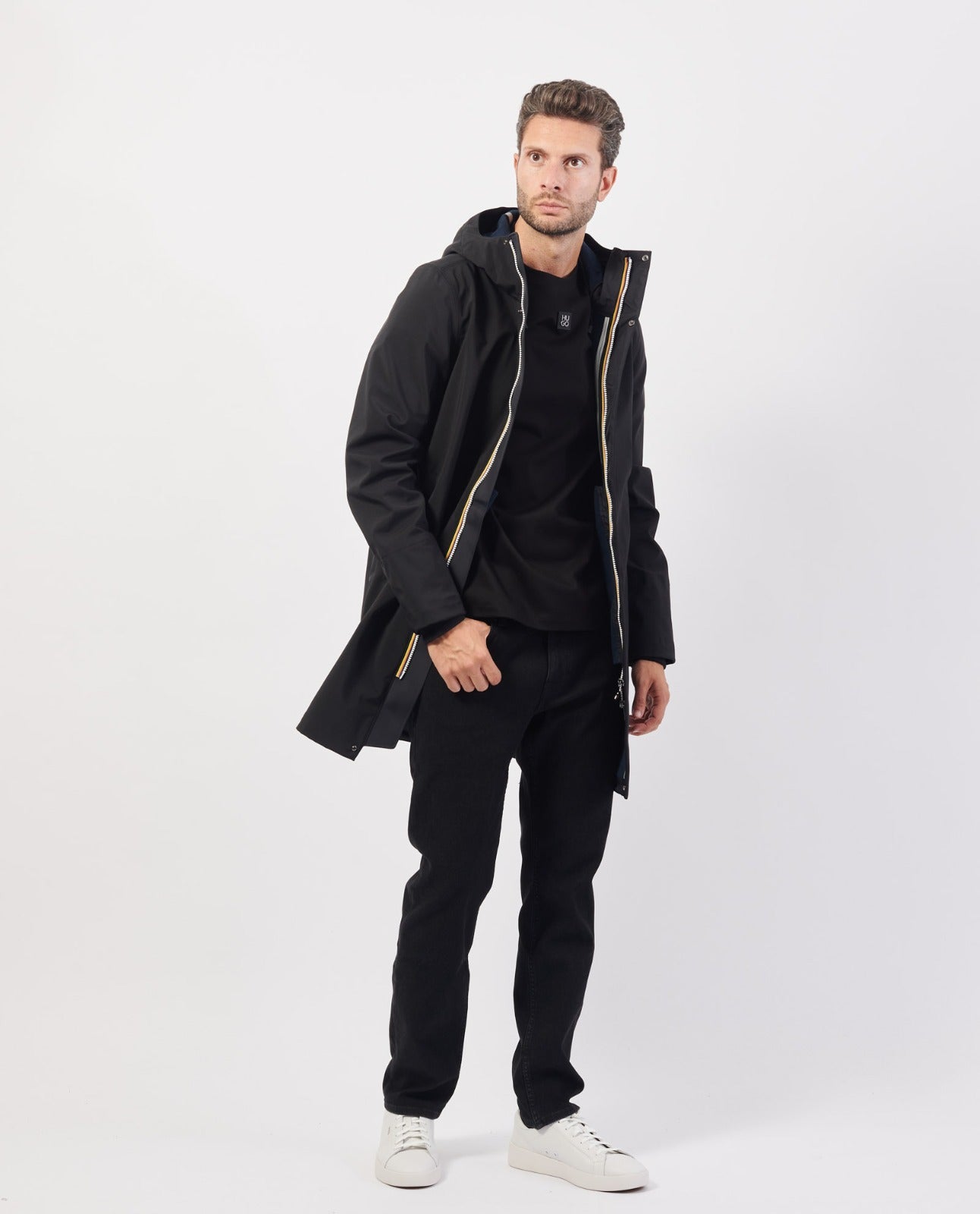 K-way Thomas Bonded Nero Uomo Invernale 2026