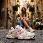 New Balance 9060 jsp Bianco Bordeaux