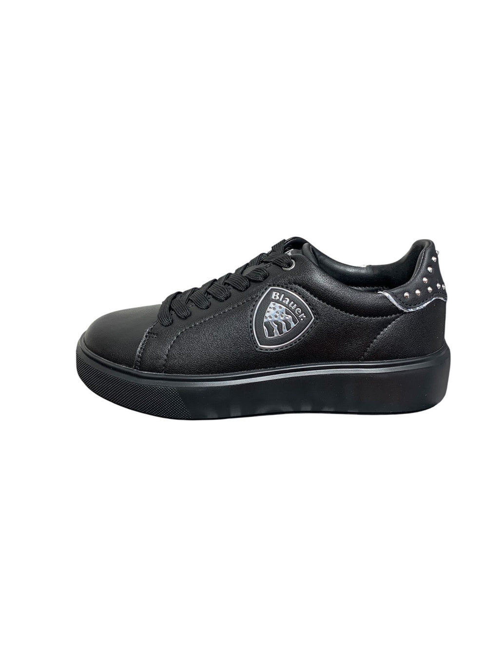 Blauer Venus Nero Borchie Argento Donna