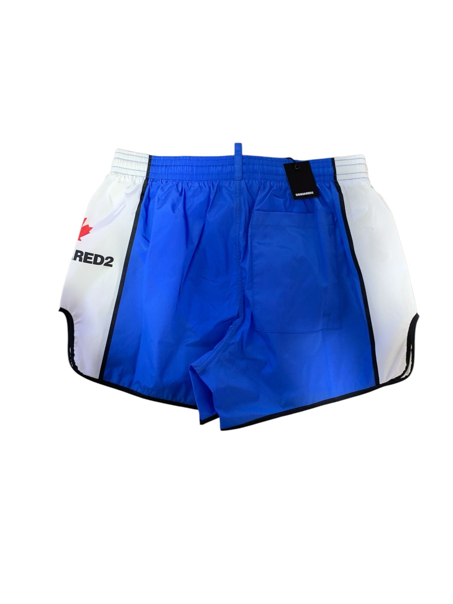 Dsquared2 Costume Mare Short Blu Bianco Uomo 2025