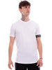 Dsquared2 T-Shirt Mezza Manica Icon Banda Bianco