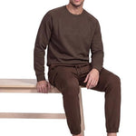 Guess Felpa New Aldwin Marrone Uomo