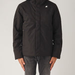 K-way Jacko Twill Marmotta Uomo Nero 2026