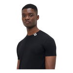 Dsquared2 T-Shirt Nera Number 2 Mezza Manica
