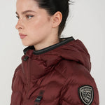 Blauer Piumino Camelia Mogano Donna Strass