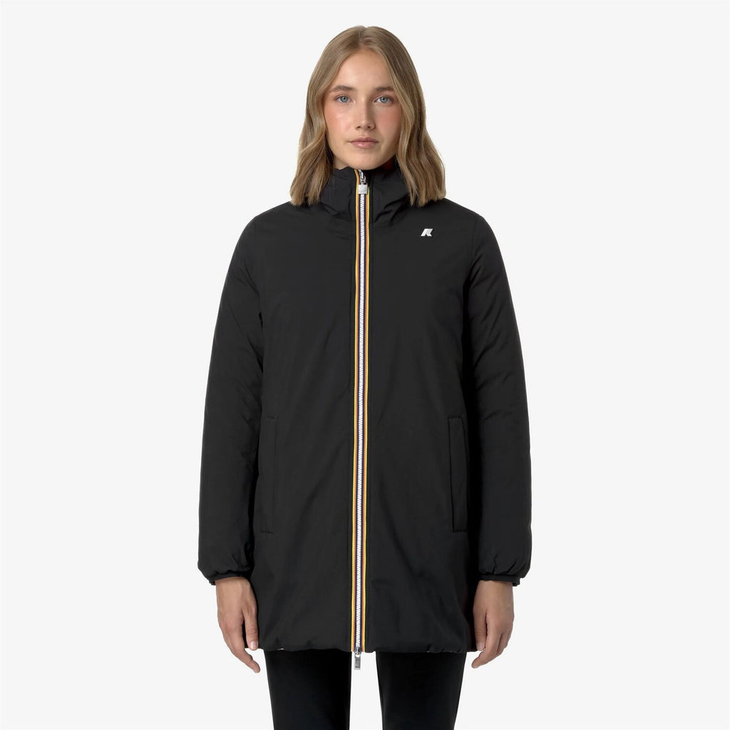 K-way Sophie Warm Double Donna Nero Beige