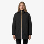 K-way Sophie Warm Double Donna Nero Beige