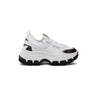 Guess Braydin Sneakers Donna Bianca Beige Zeppa