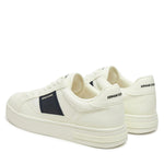 Armani Exchange Sneaker Bianca Off White Fascia Navy