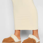 UGG Disquette Slipper Chestnut Donna