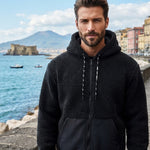 Moschino Felpa Teddy Orsetto Nera Cappuccio