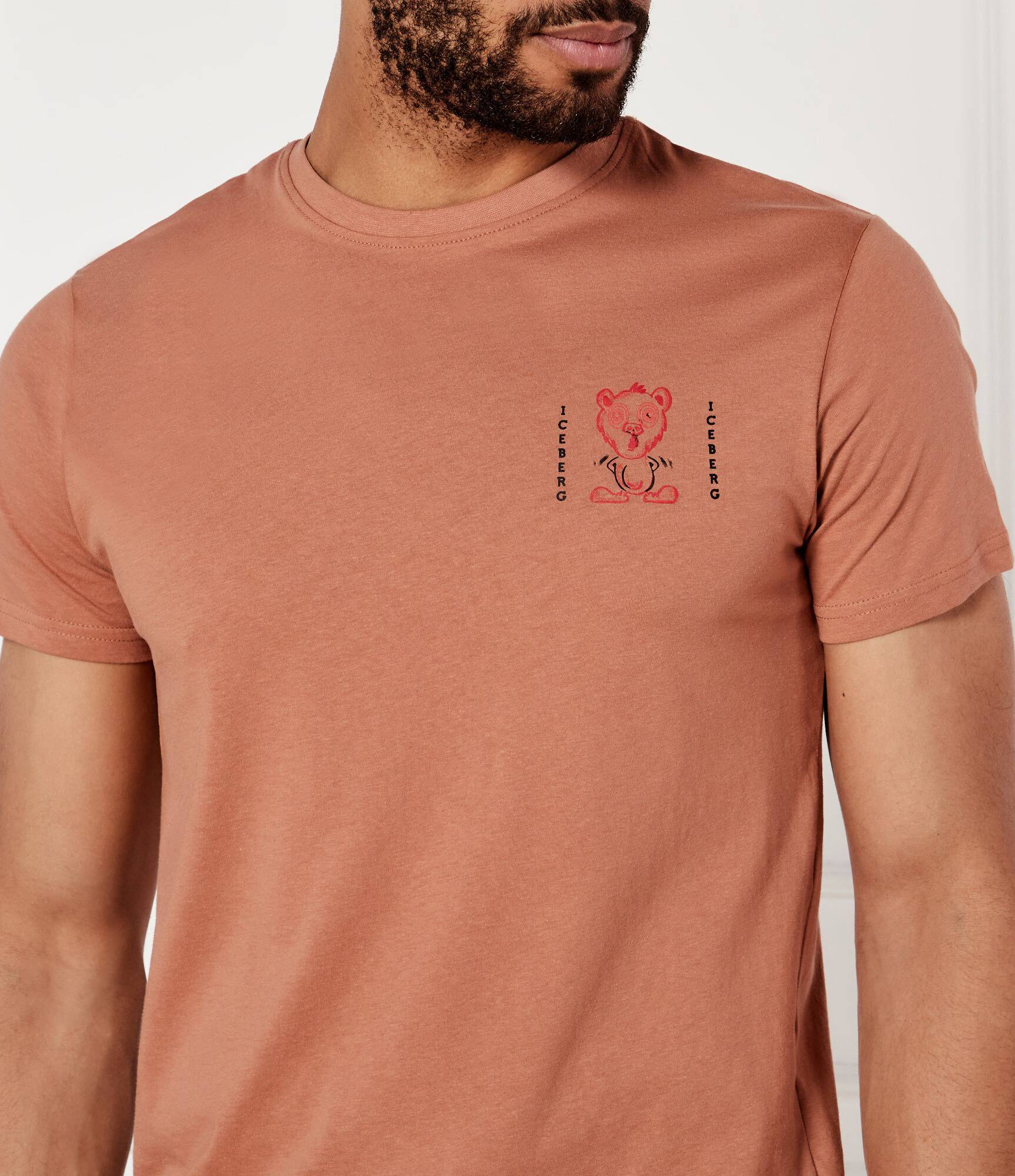 Iceberg T-Shirt Tasman Beige Sun Spell Uomo