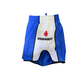 Dsquared2 Costume Mare Short Blu Bianco Uomo 2025