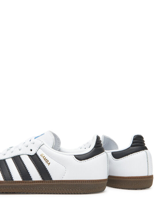Adidas Samba OG J Bianco Nero IE3675