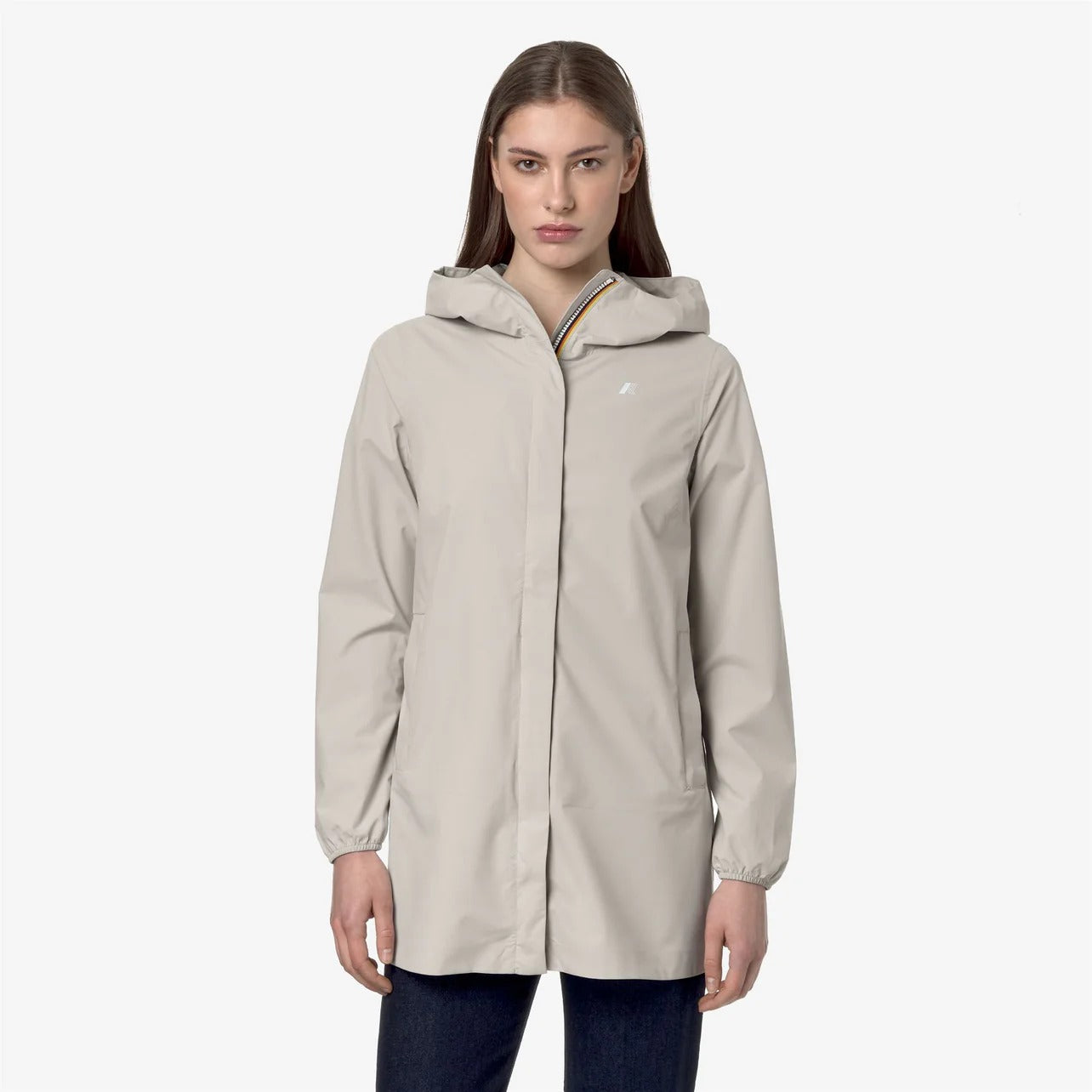 K-way Sophie Stretch Dot Beige Donna Leggero