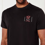 Iceberg T-Shirt Tasman Nera Sun Spell Uomo