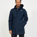 K-way Marlyn Bonded Lungo Invernale Blu