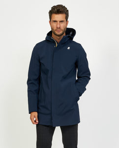 K-way Marlyn Bonded Lungo Invernale Blu