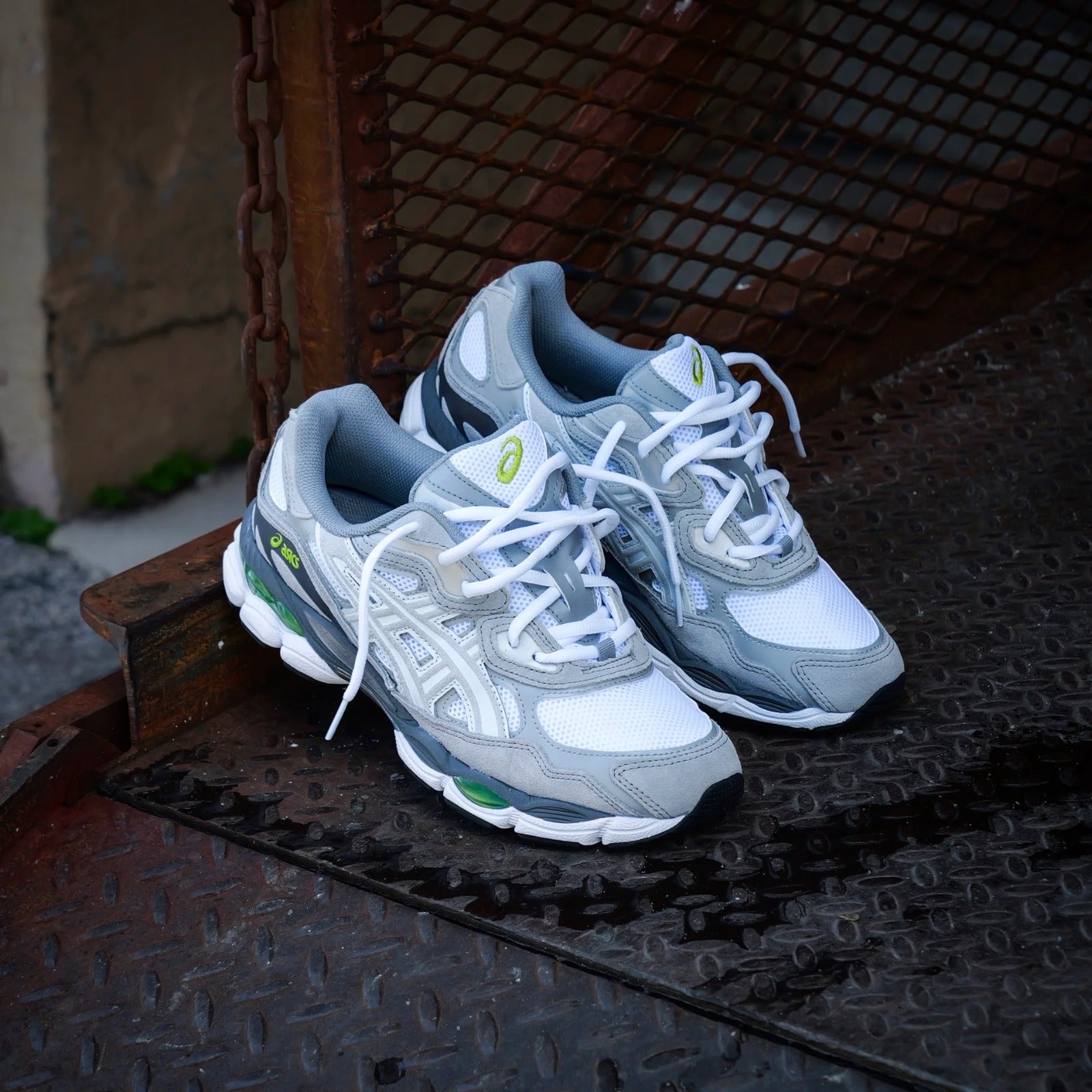 Asics Gel NYC White Glacier Grey