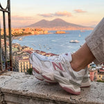 New Balance 9060 82T Bianco Rosa Argento
