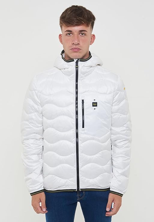 Blauer Piumino Invernale ad Onde Bianco Uomo 2026