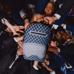 Sprayground Zaino Shark Jeansato WARP&WEFT IN PARIS