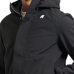 K-way Joachim Bonded Black Pure Invernale