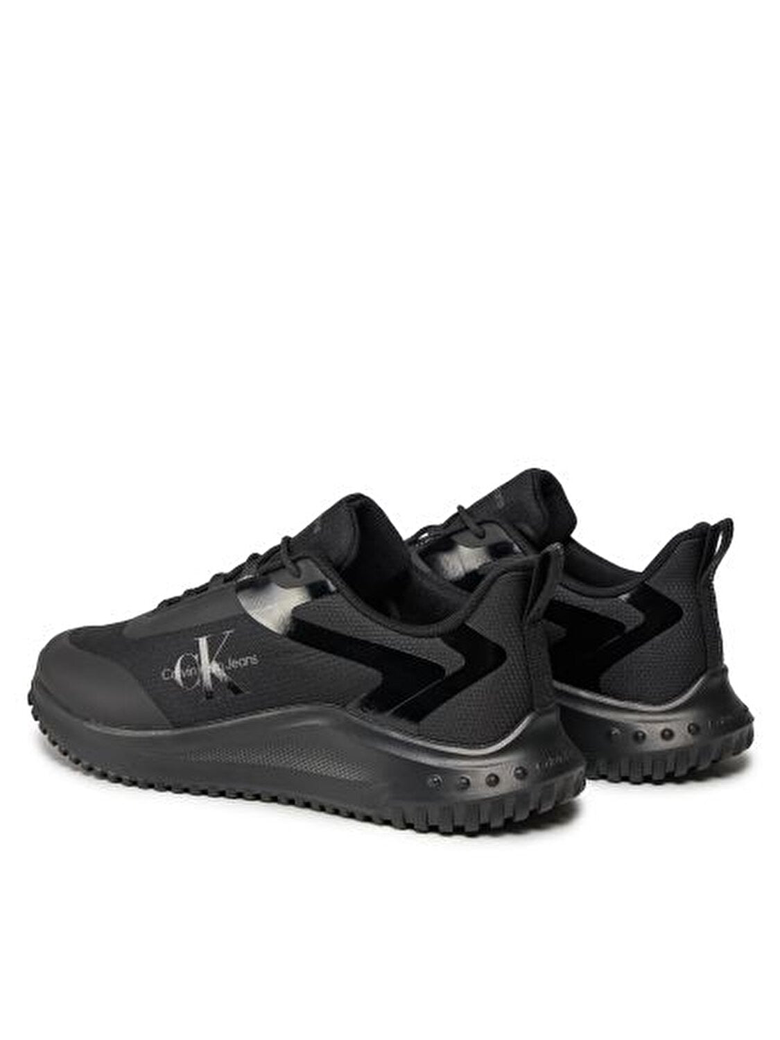 Calvin Klein EVA Runner Low Lace Triple Black Uomo 2025