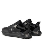Calvin Klein EVA Runner Low Lace Triple Black Uomo 2025