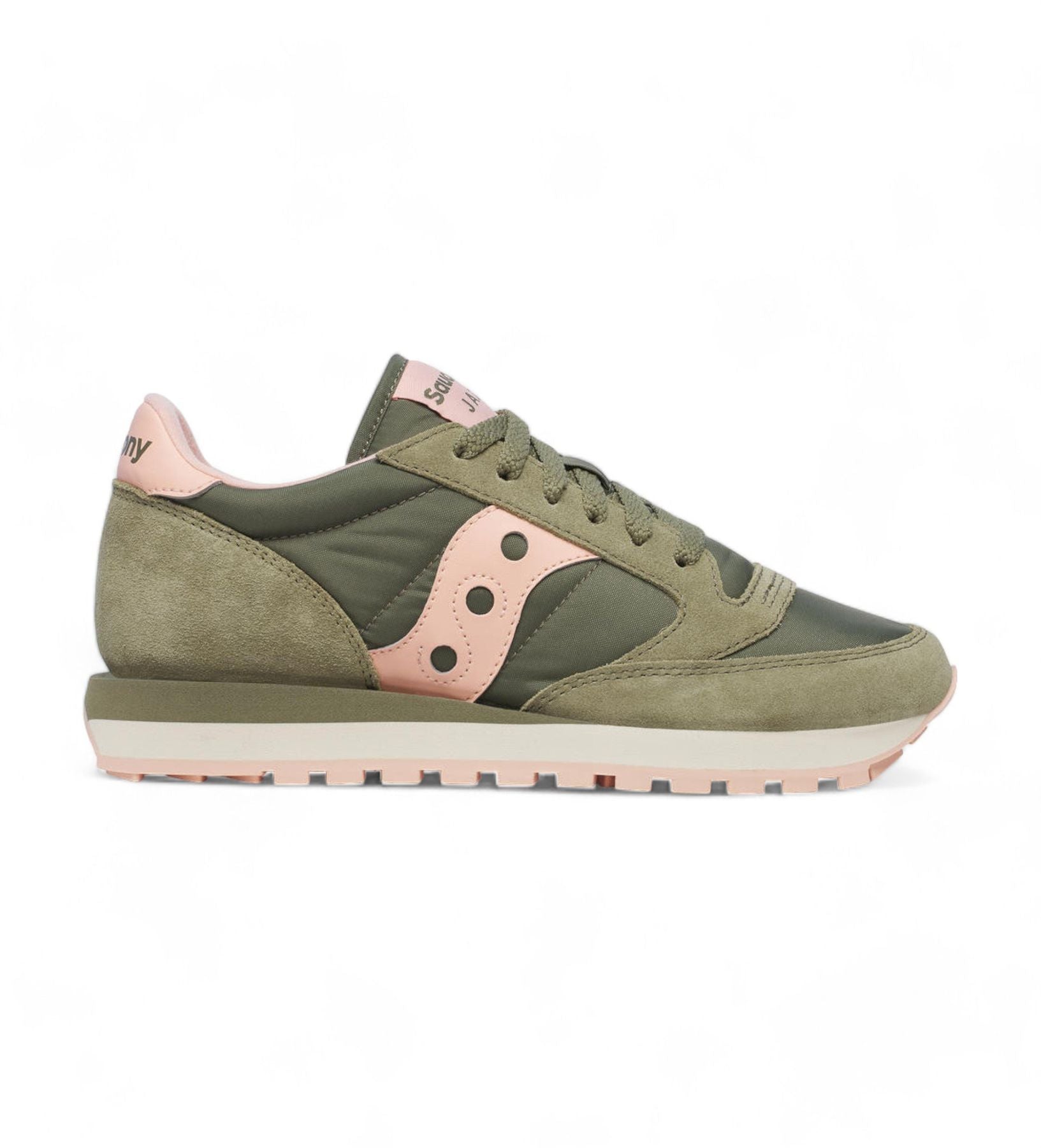 Saucony Jazz Original Donna Verde Oliva Peach S1044-695