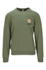 Moschino Felpa Uomo Verde Orsetto Classica in Pile