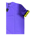 Dsquared2 T-Shirt Viola Big Logo Giallo 2026