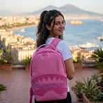 Sprayground Zaino Ghost Drip Rosa Laminato
