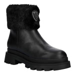 Blauer Stivaletto Kimmel Nero Pelle Pelliccia