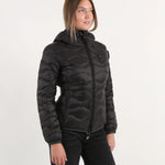 Blauer Piumino Camelia Nero Donna Strass
