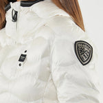 Blauer Piumino Camelia Bianco Donna Strass