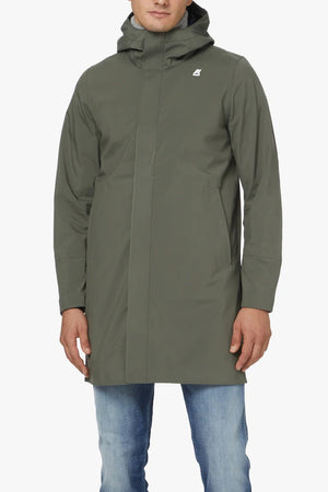 K-way Thomas Bonded Verde Militare